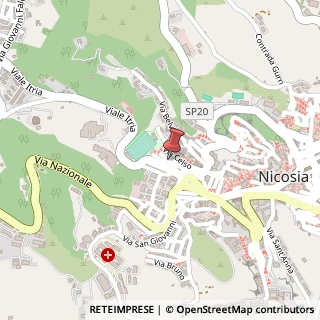 Mappa Via miracoli, 94014 Nicosia, Enna (Sicilia)