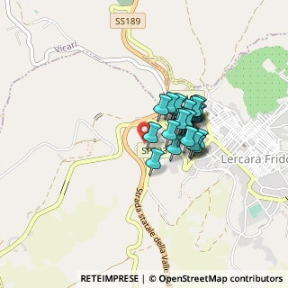 Mappa Via Caduti di Nassiriya, 90025 Lercara Friddi PA, Italia (0.32143)