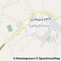 지도 Valledolmo