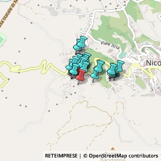 Mappa VIA GALILEO GALILEI, 94014 Nicosia EN, Italia (0.24483)