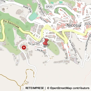 Mappa Corso Vittorio Emanuele, 28, 94014 Nicosia, Enna (Sicilia)