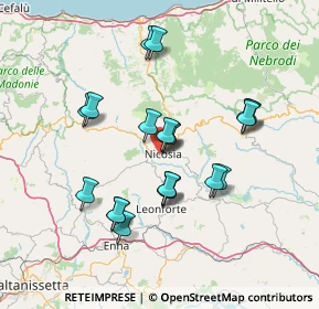 Mappa 94014 Nicosia EN, Italia (14.305)