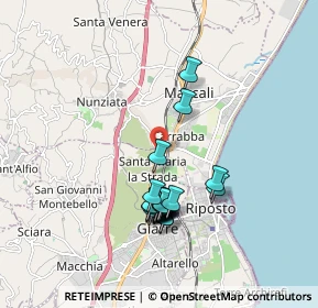 Mappa Via Siculo Orientale, 95014 Giarre CT, Italia (1.828)