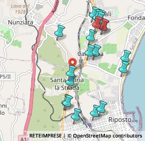 Mappa Via Siculo Orientale, 95014 Giarre CT, Italia (1.228)