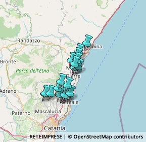 Mappa Via Siculo Orientale, 95014 Giarre CT, Italia (10.364)