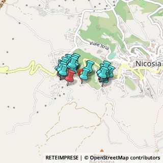 Mappa Via Ettore Maiorana, 94014 Nicosia EN, Italia (0.25517)