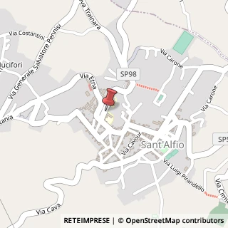 Mappa Via Armando Diaz, 8, 95010 Sant'Alfio, Catania (Sicilia)