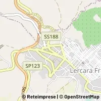 Mapa Lercara Friddi