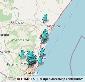 Mappa Via Sacerdote Salvatore Penturo, 95014 Giarre CT, Italia (16.76)