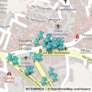 Mappa Via S. Benedetto, 94014 Nicosia EN, Italia (0.04074)