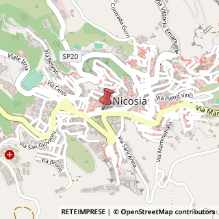 Mappa Via Li Volsi G. B., 26, 94014 Nicosia, Enna (Sicilia)