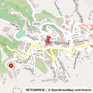 Mappa Via Messina, 4, 94014 Nicosia, Enna (Sicilia)