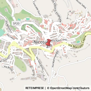 Mappa 94014 Nicosia EN, Italia, 94014 Nicosia, Enna (Sicilia)