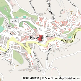Mappa Via San Agata, 23, 94014 Nicosia, Enna (Sicilia)