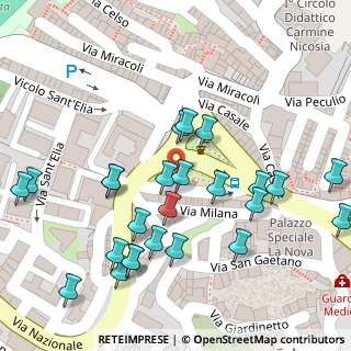 Mappa Piazza S. Francesco di Paola, 94014 Nicosia EN, Italia (0.072)