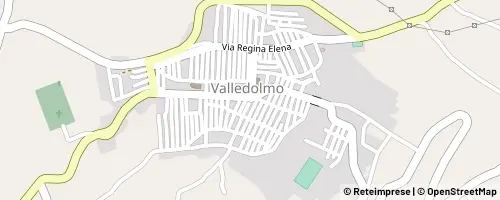Mappa Valledolmo
