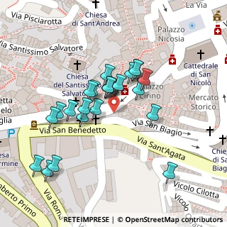 Mappa Vicolo della Pace, 94014 Nicosia EN, Italia (0.03333)