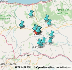 Mappa Unnamed Road, 94014 Nicosia EN, Italia (11.266)