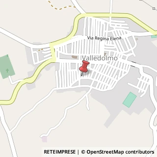 Mappa Via Mendola, 18, 90029 Valledolmo, Palermo (Sicilia)
