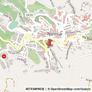 Mappa Via Roma, 10, 94014 Nicosia, Enna (Sicilia)