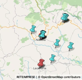 Mappa Vicolo Cilotta, 94014 Nicosia EN, Italia (7.3)