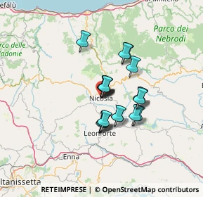 Mappa Vicolo Cilotta, 94014 Nicosia EN, Italia (9.7245)