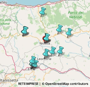 Mappa Vicolo Cilotta, 94014 Nicosia EN, Italia (15.498)