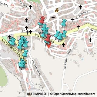 Mappa Vicolo Cilotta, 94014 Nicosia EN, Italia (0.148)