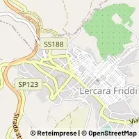 Karte Lercara Friddi