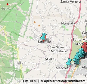 Mappa Via Guglielmo Marconi, 95010 Sant'Alfio CT, Italia (3.842)