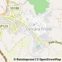Hartă Lercara Friddi