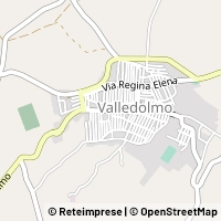 지도 Valledolmo