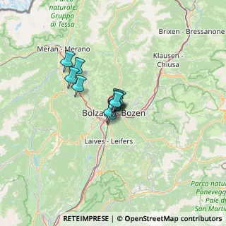 Mappa Via Wolkenstein, 39100 Bolzano BZ, Italia (6.48909)