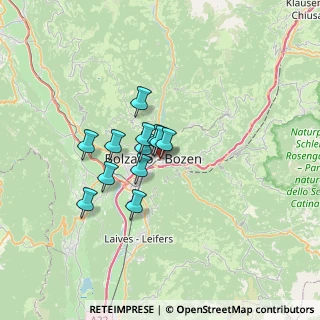 Mappa Via Pier Fortunato Calvi, 39100 Bolzano BZ, Italia (4.37833)