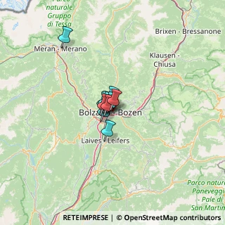 Mappa Via Pier Fortunato Calvi, 39100 Bolzano BZ, Italia (5.30364)