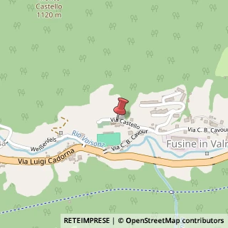 Mappa Via Castello, 1, 33018 Tarvisio, Udine (Friuli-Venezia Giulia)