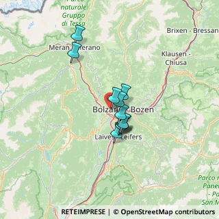 Mappa Stradella San Maurizo, 39100 Bolzano BZ, Italia (8.78636)