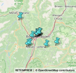 Mappa Bahnhofsallee Via della, 39100 Bolzano BZ, Italia (6.57462)