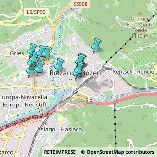 Mappa Viale della Stazione, 39100 Bolzano BZ, Italia (0.77786)