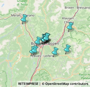 Mappa Via Dr. Julius Perathoner, 39100 Bolzano BZ, Italia (7.38643)