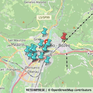 Mappa Viale Venezia, 39100 Bolzano BZ, Italia (1.33714)