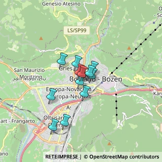 Mappa Via Fiume, 39100 Bolzano BZ, Italia (1.08167)
