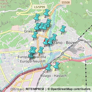 Mappa Viale Venezia, 39100 Bolzano BZ, Italia (0.7785)