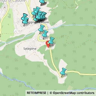 Mappa Via Salagona, 32040 Vigo di Cadore BL, Italia (0.63214)