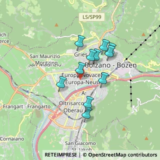 Mappa Via Bergamo, 39100 Bolzano BZ, Italia (1.39545)