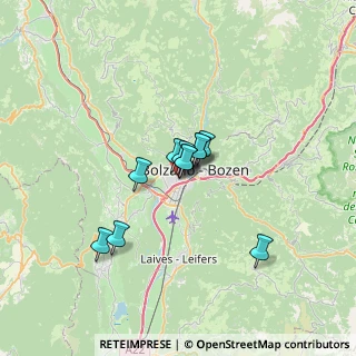 Mappa Via Bergamo, 39100 Bolzano BZ, Italia (3.94727)