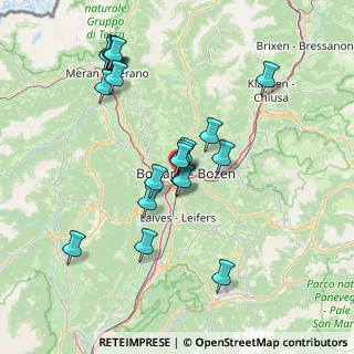 Mappa Via Bergamo, 39100 Bolzano BZ, Italia (14.5865)