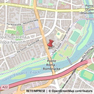 Mappa Viale Trieste, 86, 39100 Bolzano, Bolzano (Trentino-Alto Adige)