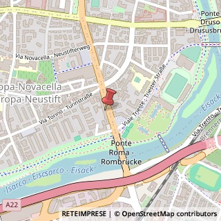 Mappa Via Roma, 72f, 39190 Bolzano, Bolzano (Trentino-Alto Adige)