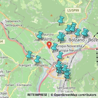 Mappa Piazza Nikolaus Firmian, 39100 Bolzano BZ, Italia (2.0805)